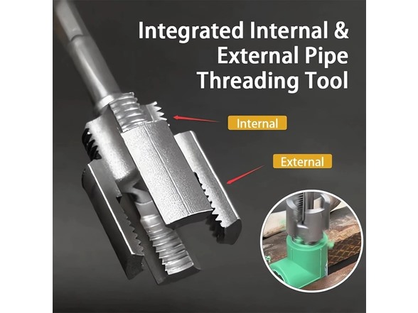 1/2'' 3/4'' Water Pipe Threading Tool