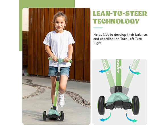 Kick Scooter for Kids 3 Wheeled