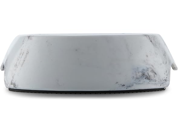 Marble Print Melamine Dog and Cat Food and Water Bowl