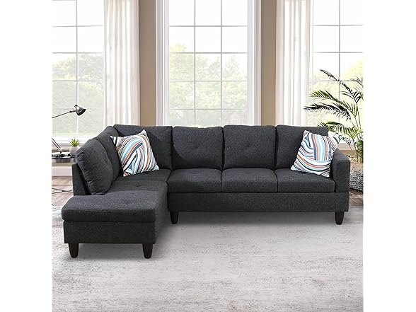 SumKea L-Shaped Sectional Sofa Set (Your Choice)