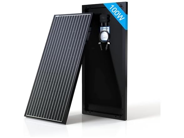 ACOPOWER 100w 12v Monocrystalline Solar Panel