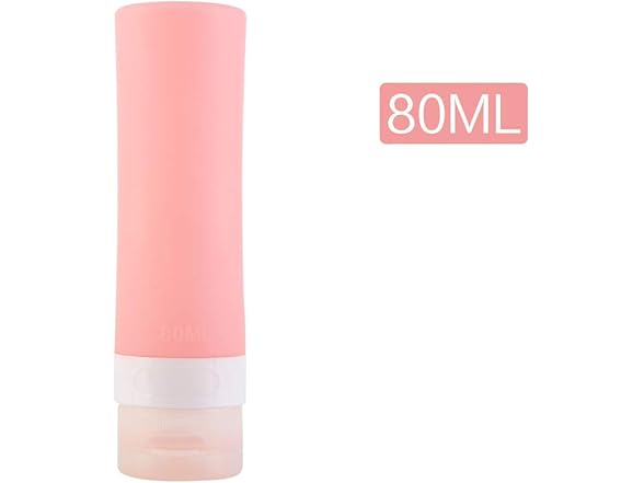 nan Axgo Portable Travel Bottles Set, Leak Proof Squeez