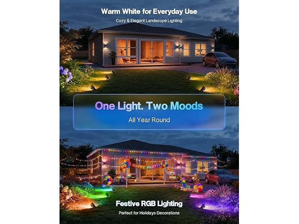 HIBOITEC RGBWW Landscape Lights