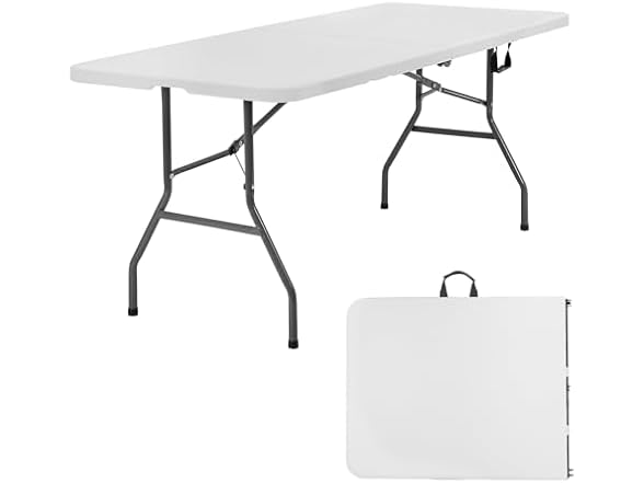 PayLessHere Folding Tables Plastic 6ft