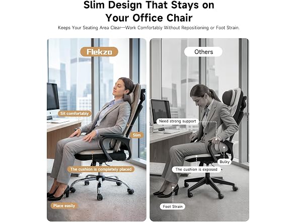 Flekzo Shiatsu Back Massager Chair Pad