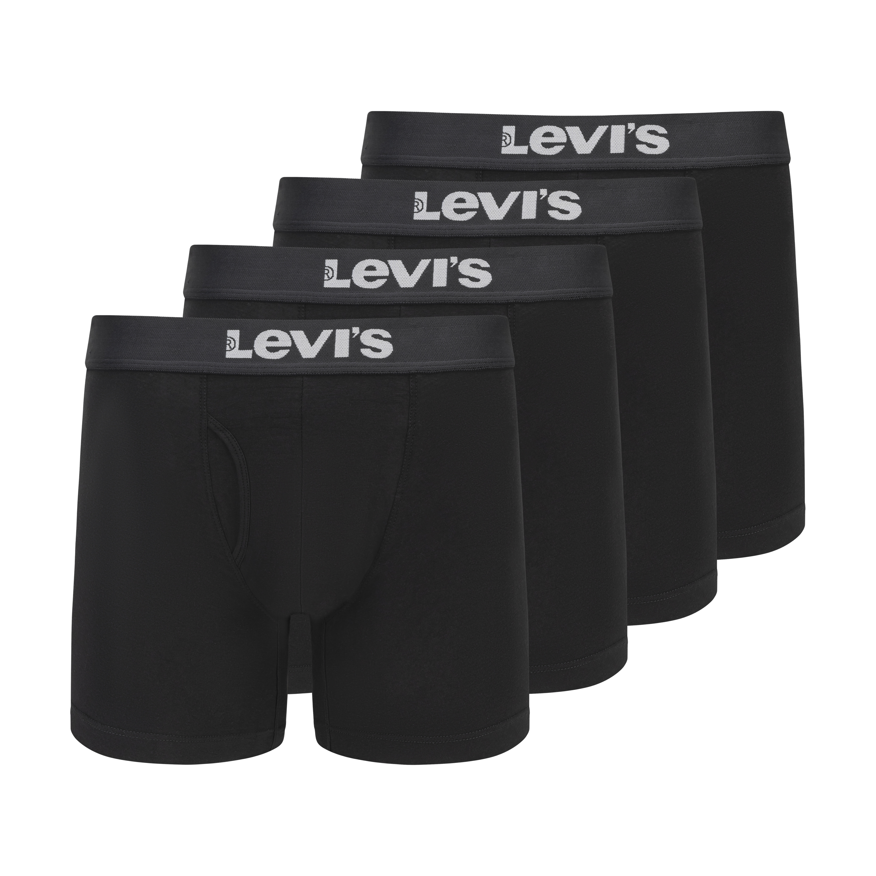 Levi's Men's 4-Pack Cotton Boxer Brief - Gallery 8