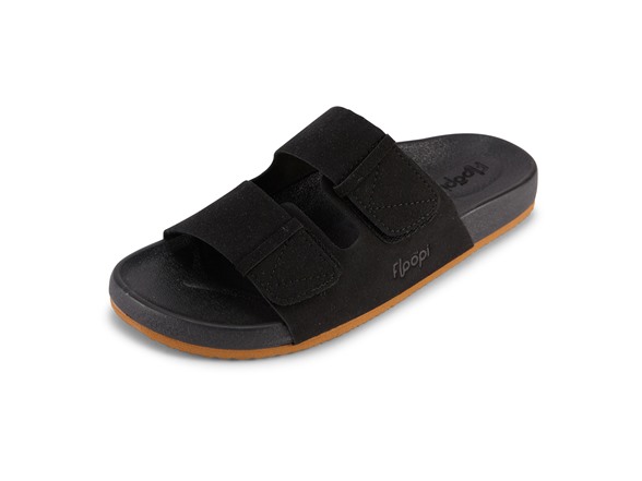 Floopi Womens Microsuede Slide Sandal