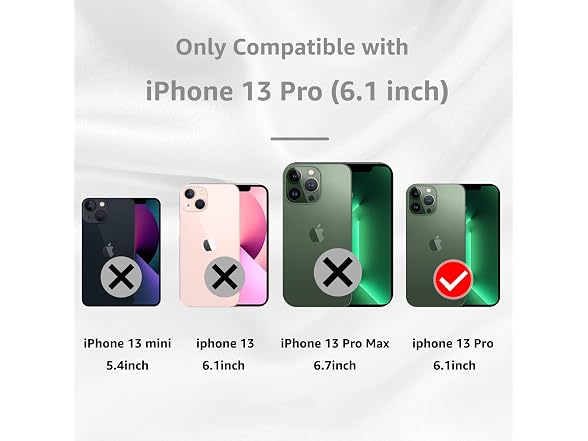 MCFANCE Magnetic for iPhone 13 Pro Case