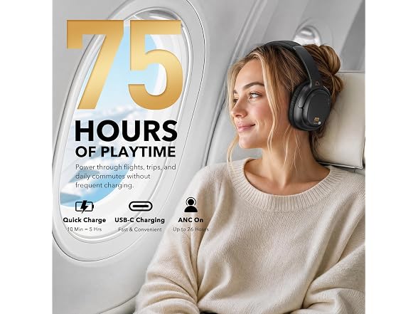1Mii 700 Noise Cancelling Headphones