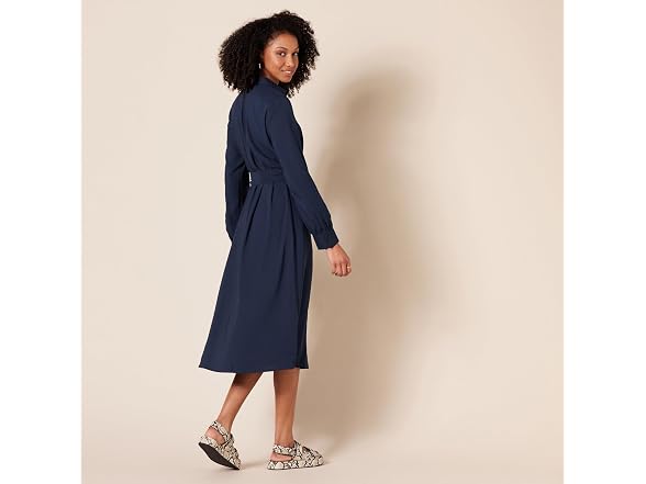 Amazon Essentials Women Georgette Long Midi Dress