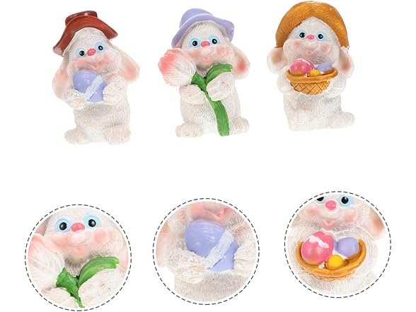 3pcs Fish Tank Landscaping Ornaments Cake Or