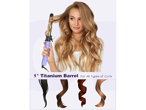 Rotating Automatic Curling Iron Set 3 Ceramic