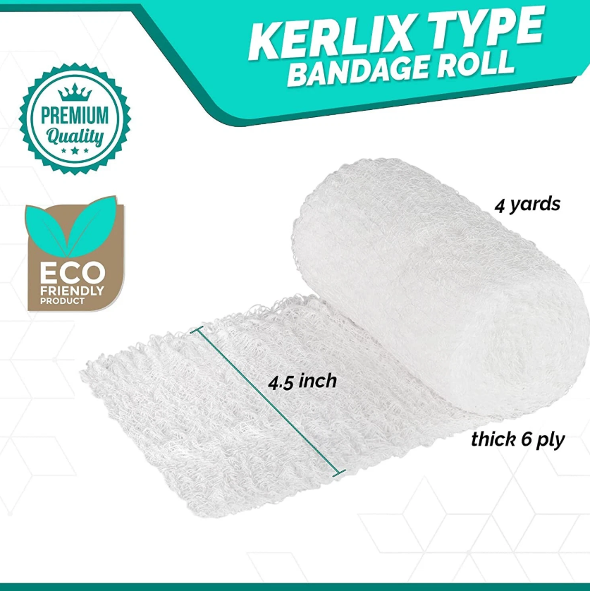 Cotton Gauze Bandage Roll 4.5 16-Pack - Gallery 4