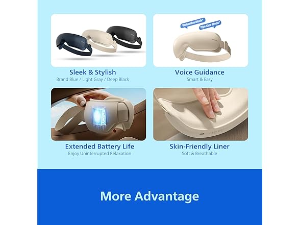 Philips eye massager2313blue