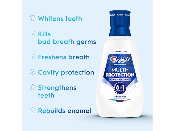 Crest Pro Health Mouthwash 2 Pack