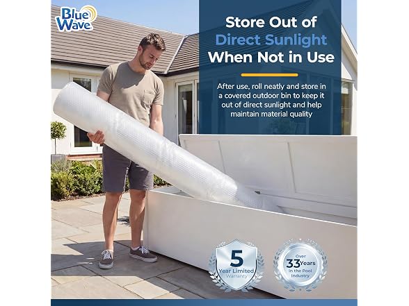Blue Wave 20x40-ft Rectangle Solar Pool