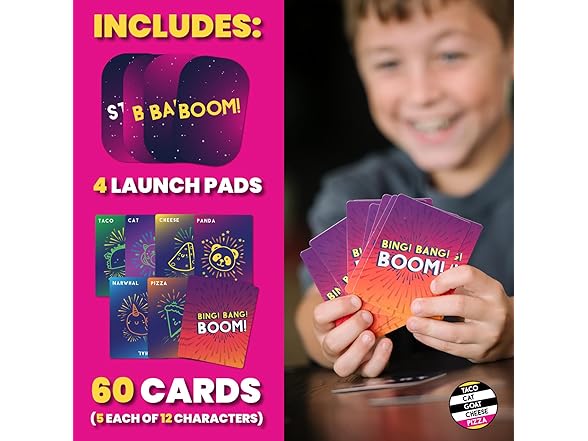 Taco Cat Bing Bang Boom Card Game