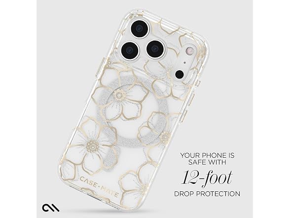Case-Mate iPhone 17 Pro Floral Gems Case