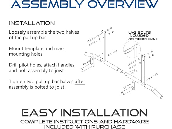 Joist Mount Pull Up Bar