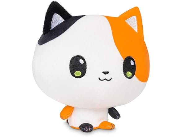 Teeturtle Honeybean The Calico Cat 5" Cloudheads Plush