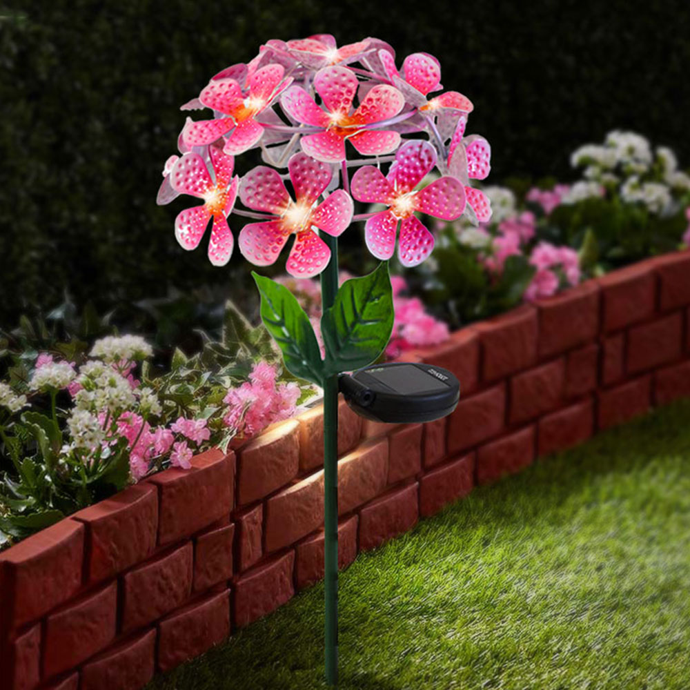 Touch of ECO Solar LED Metal Floralite - Gallery 17