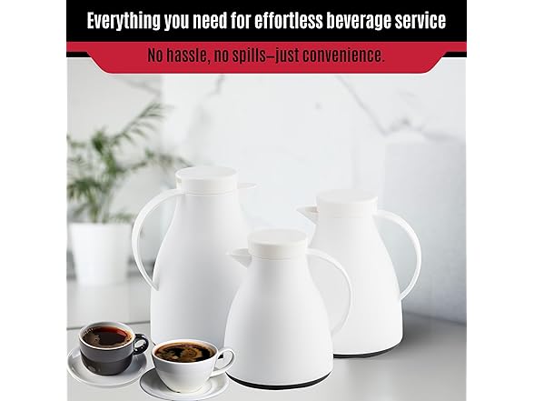 TableCraft 17 oz (0.5 L) Plastic Coffee Carafe