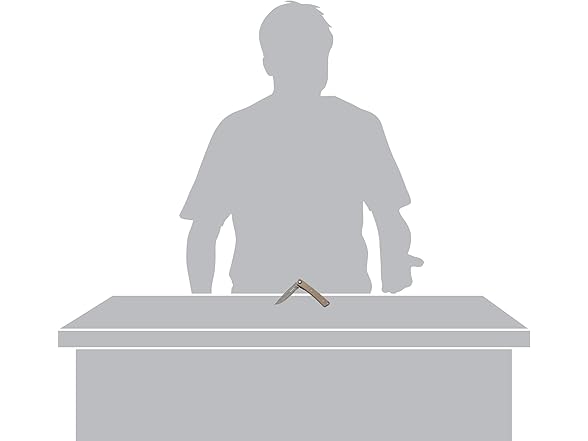 SMITH’S 4-Inch Pocket Knife, Tan G10 Handle