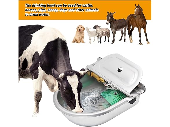 KHEARPSL Automatic Dog Water Bowl Dispenser