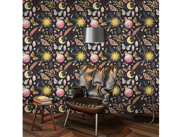 BEETAL Black Navy Fantasy Magical Sun