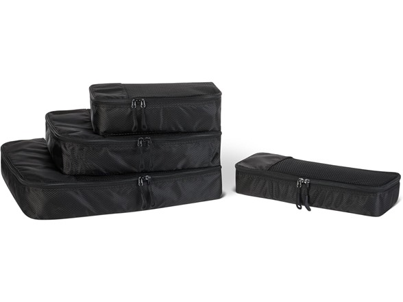 Black (1 x Large, 1 x Medium, 1 x Small, 1 x Slim)