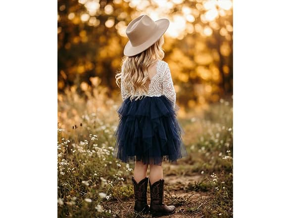 2Bunnies Girls (6 MOS) Girl Peony Lace Back Dress