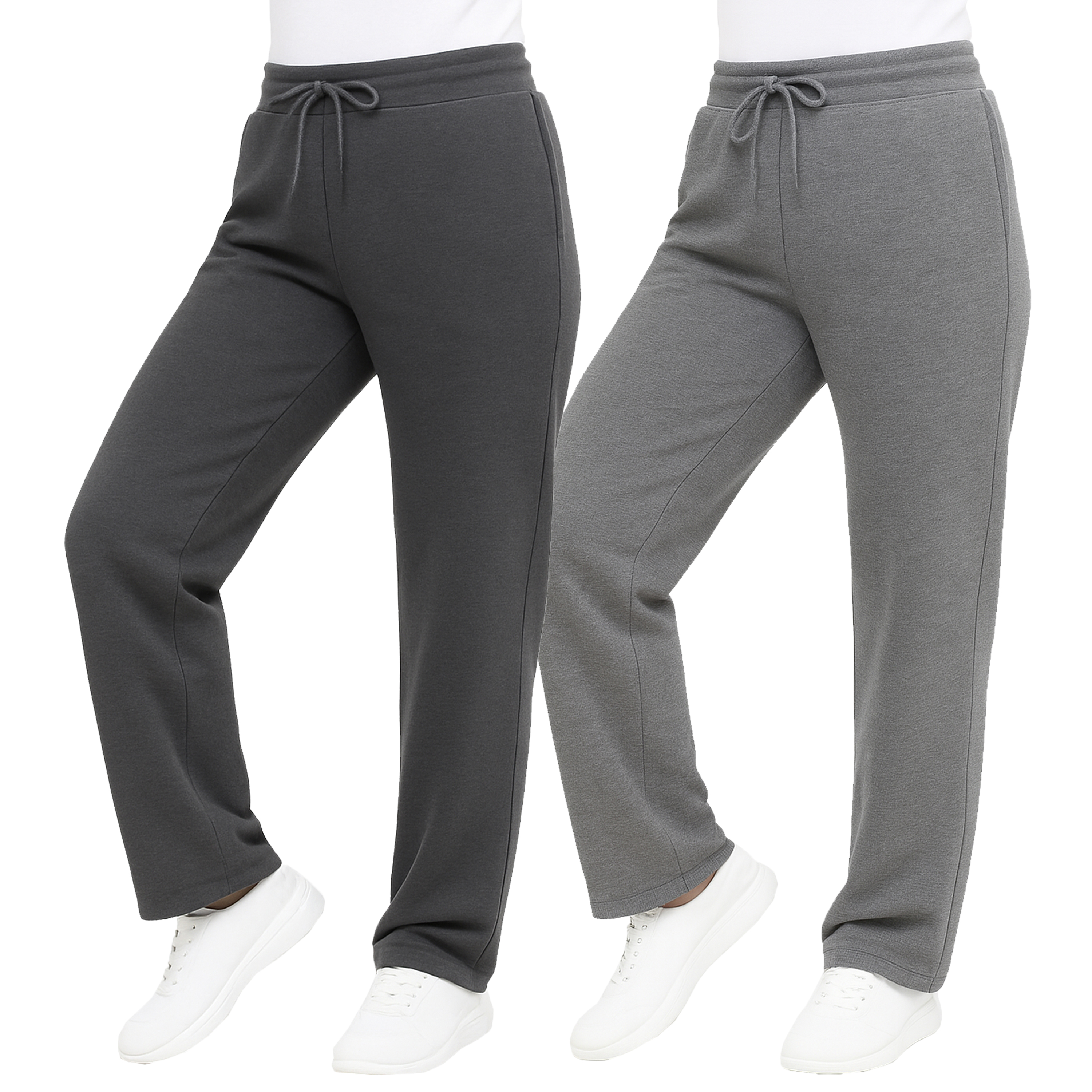 Womens Heavyweight Loose Fit Sweatpants - Gallery 30