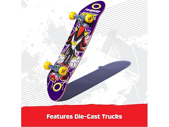 TECH DECK, Finesse X Sonic The Hedgehog Handboard