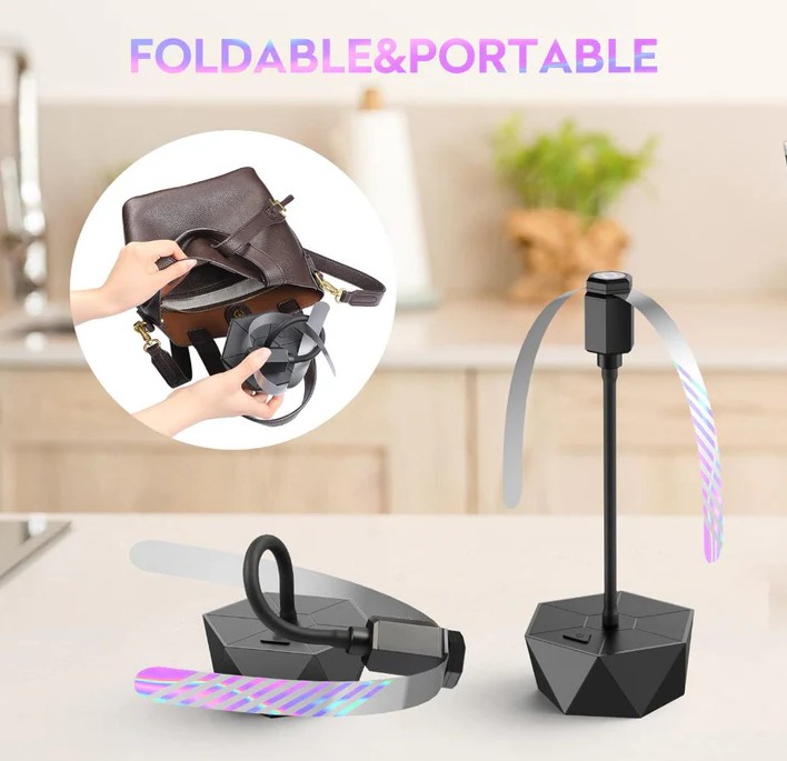 Hakol 4 Pack Fly Fans for Tables - Gallery 13