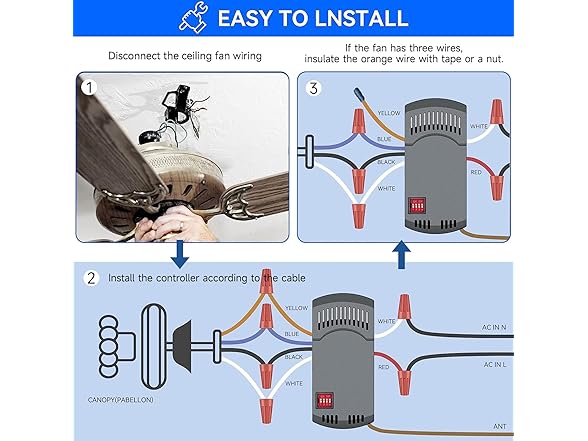 Universal Ceiling Fan Remote Control