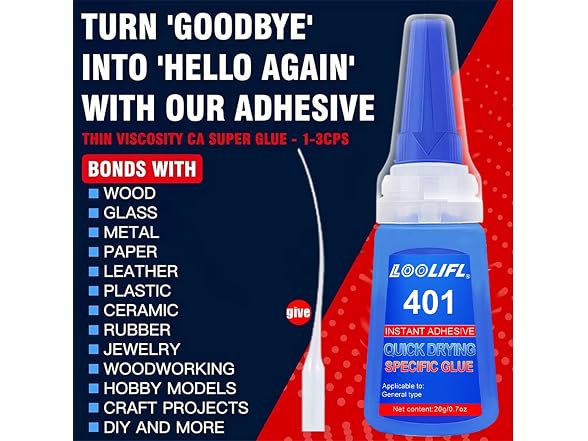 LOOLIFL CON-17 20ml Super Glue