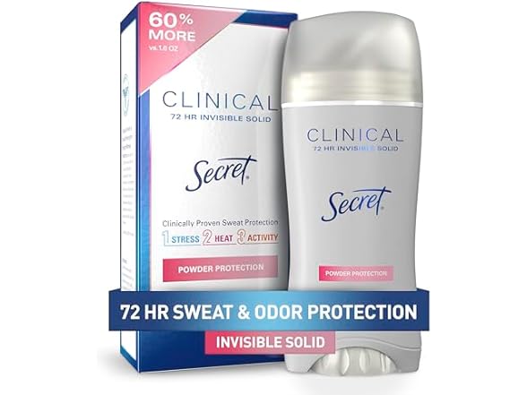 Secret Clinical Antiperspirant Deodorant
