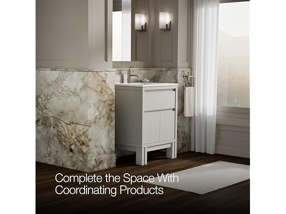Kohler 24 in. Bathroom Vanity Cabinet with Sink Quartz Top