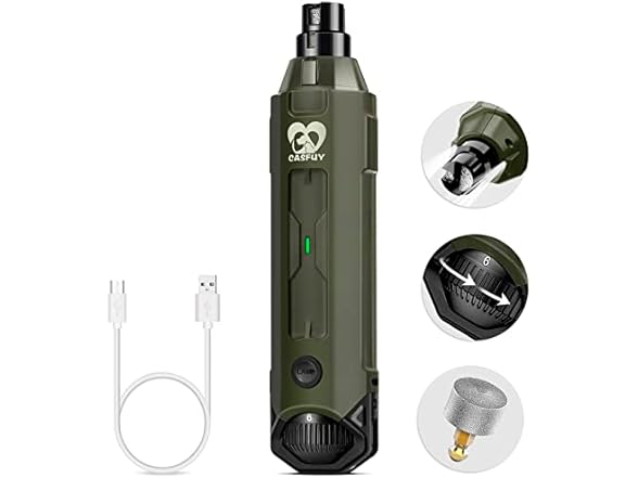 Casfuy B0BBKVKNTT dog nail grinder