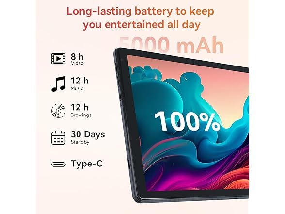 URAO C107 10.1" Android Tablet