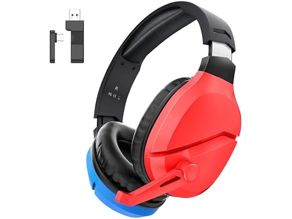 WolfLawS Wireless Gaming Headset with Mic