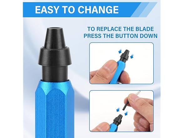 qianying CON-120 Deburring Tool Set, 15 Blades