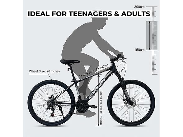 QARSWA Mountain Bike | 26 Inch | 21 Speed - Gallery 5