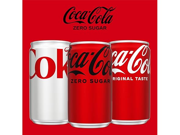 6PK Coke Zero Sugar Mini-Can 7.5 fl oz