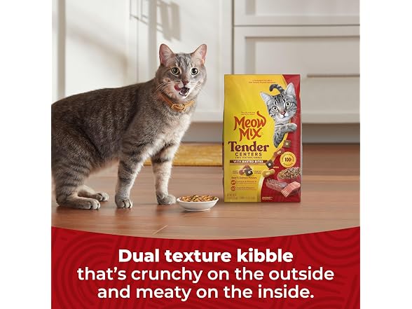 Meow Mix Tender Centers with Basted Bites