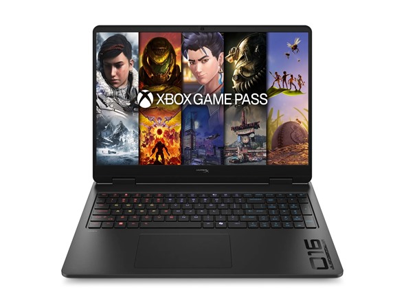 HyperX Omen 16" 2K Ryzen 7 RTX 5060 Gaming Laptop