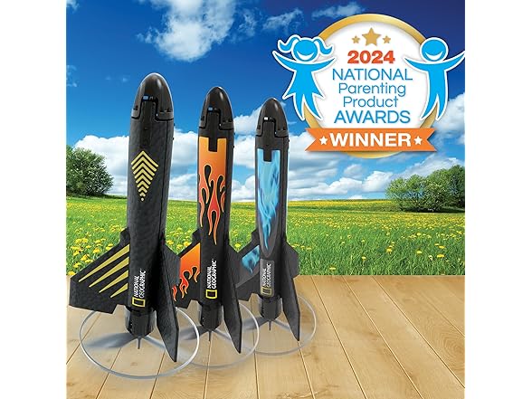 Blue Marble National Geographic Rocket Launcher