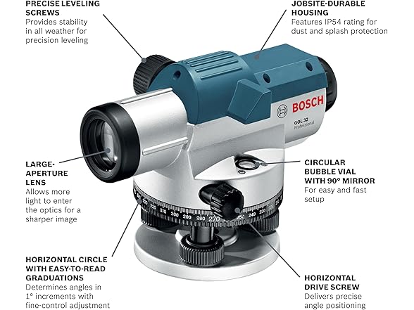 BOSCH GOL 32 32X Automatic Optical Level