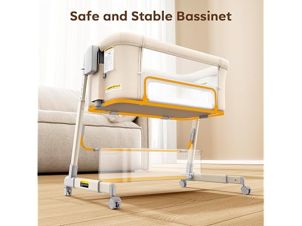 NeoBorn 4-in-1 Rocking Baby Bassinet