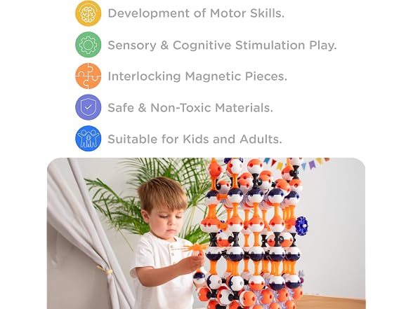KUB Planet - Magnetic Building Set for Kids